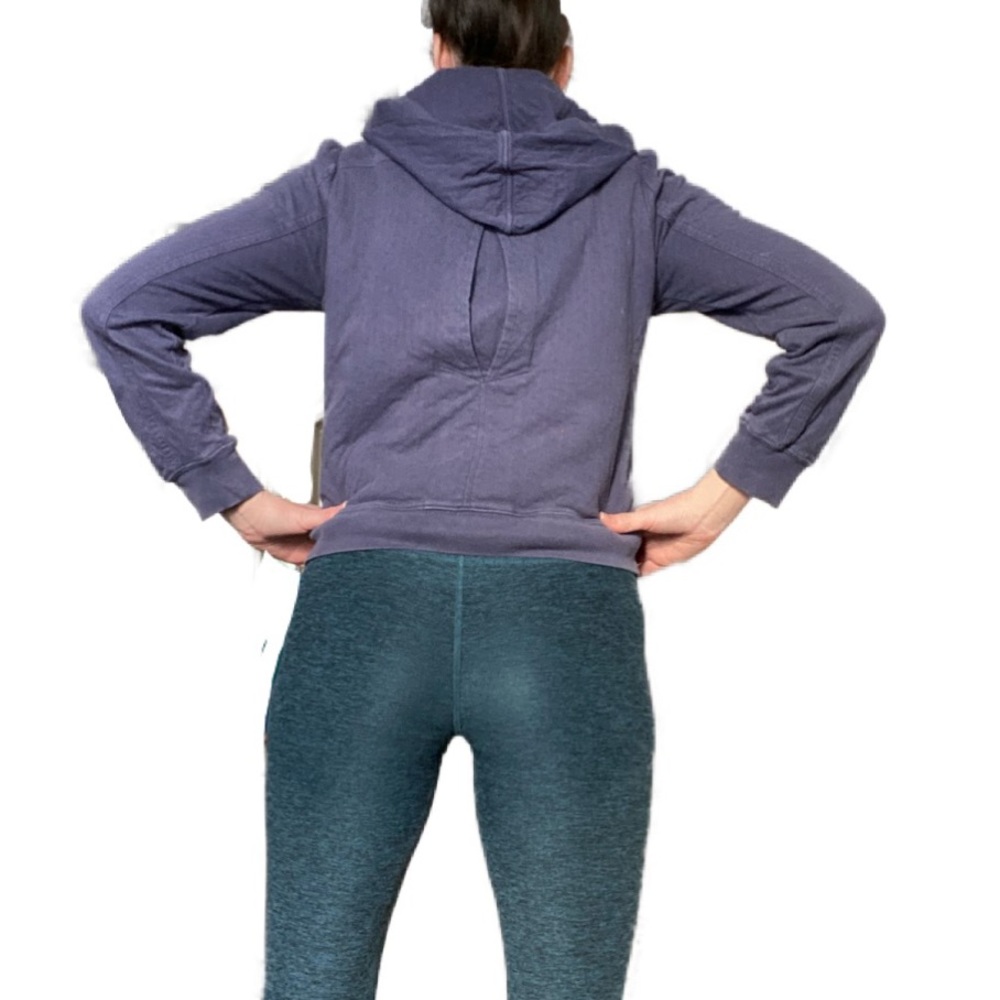 Anthropologie Allihop hoodie jacket blue medium - Picture 9 of 16